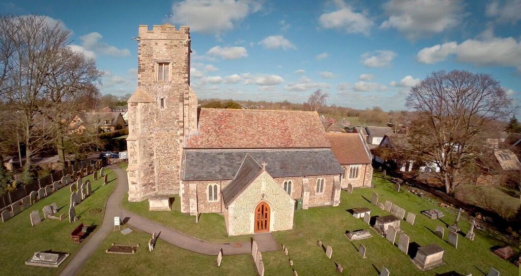 a picture of a church
