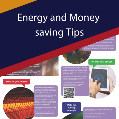 Practical suggestions to help parishes save energy and money