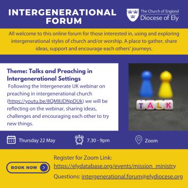 intergenerational forum may 2025