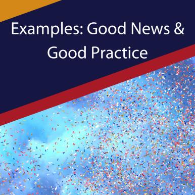 examples good news and practice celebrating success