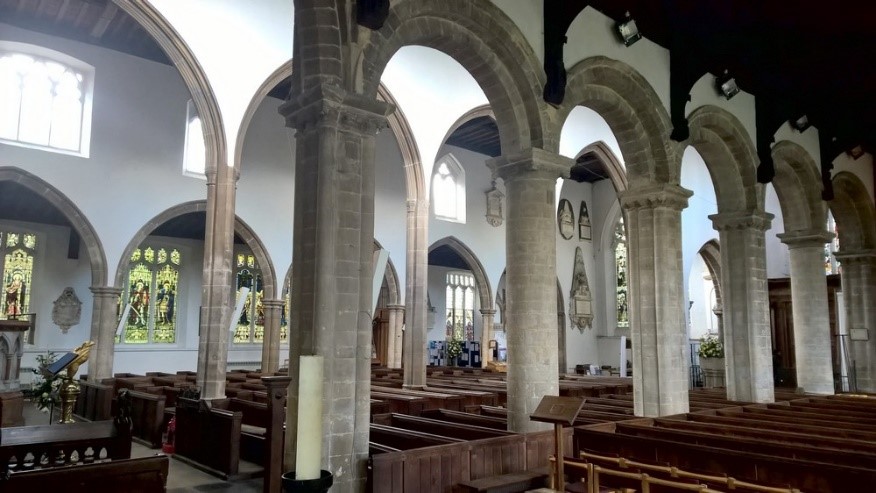 Hypostile naves and aisles at Ss Peter and Paul, Wisbech